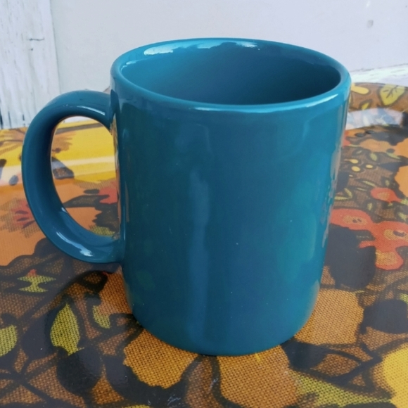 🖤SALE🖤 VINTAGE TEAL COFFEE MUG